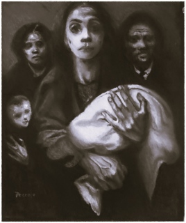 les vivants - Dessins sur papier