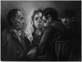 les tourments d''Alessandro - Dessins sur papier